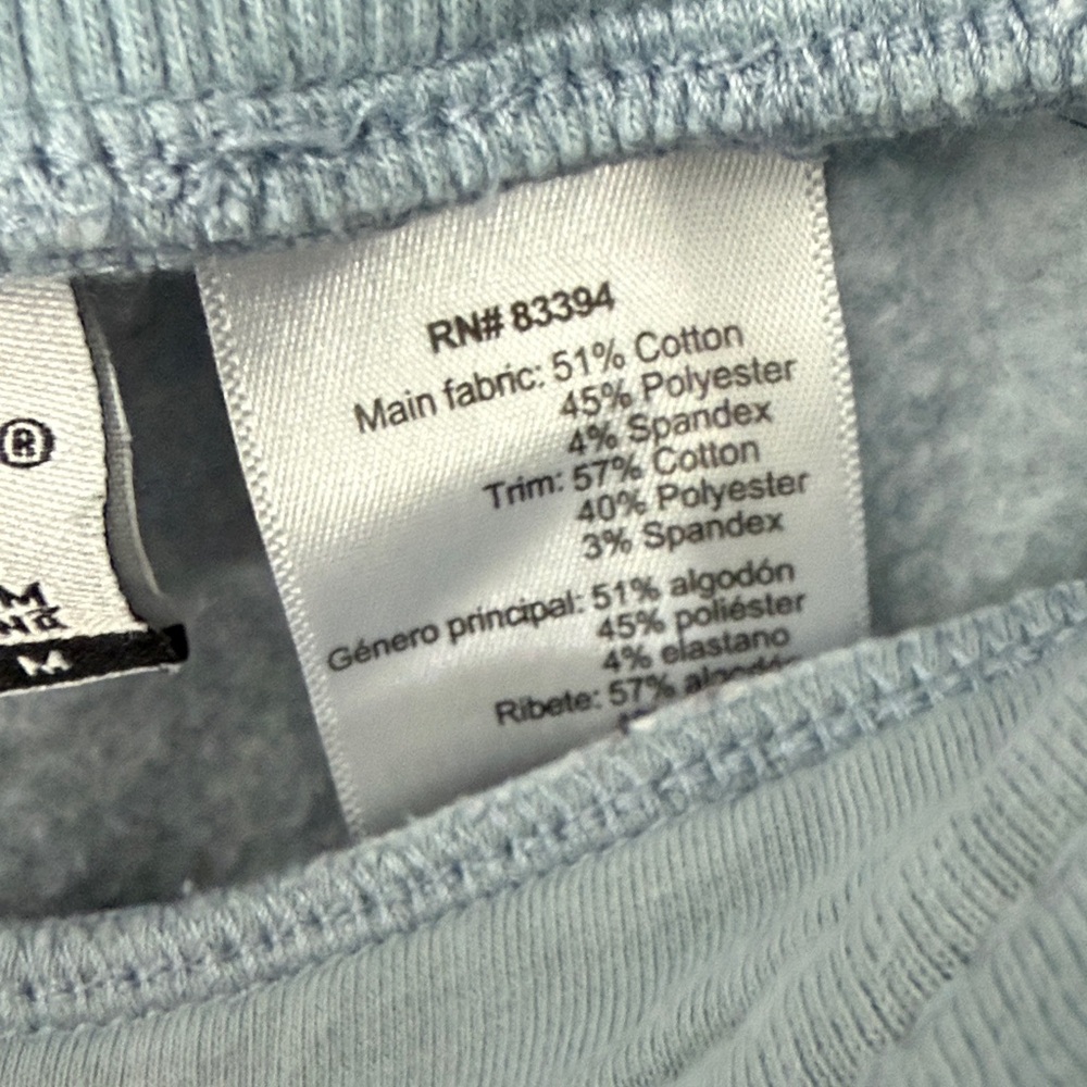 Asics Sky Blue Sweatshirt and Pants - Picture 7 of 9